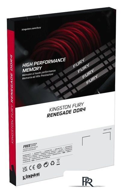 Оперативная память Kingston FURY Renegade 32GB DDR4 PC4-25600 KF432C16RB/32 - Изображение №8 — Интернет-магазин ПроЗаказ