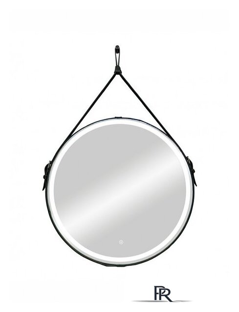  Континент Зеркало Millenium Black Led D 50 (натуральная кожа, черный) - Изображение №2 — Интернет-магазин ПроЗаказ