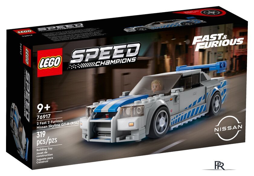 Конструктор LEGO Speed Champions 76917 Двойной Форсаж: Nissan Skyline GT-R (R34) - Изображение №1 — Интернет-магазин ПроЗаказ