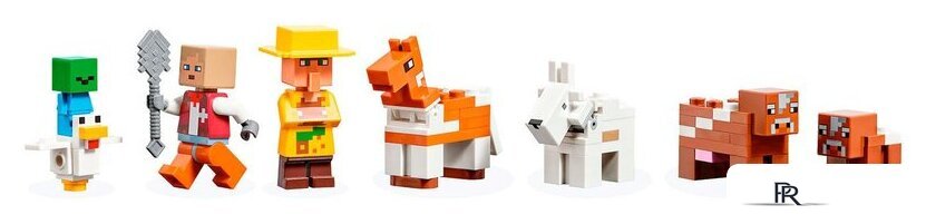 Конструктор LEGO Minecraft 21187 Красный амбар - Изображение №7 — Интернет-магазин ПроЗаказ