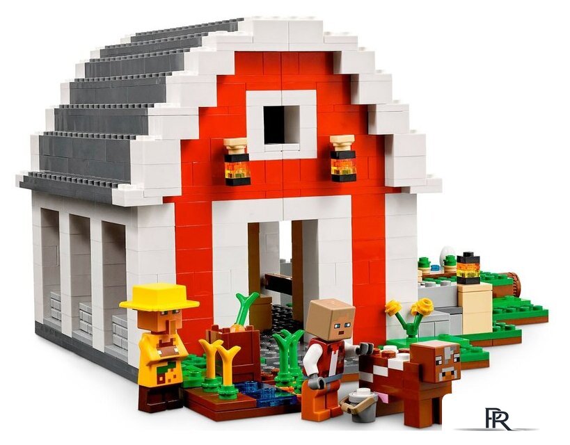 Конструктор LEGO Minecraft 21187 Красный амбар - Изображение №4 — Интернет-магазин ПроЗаказ