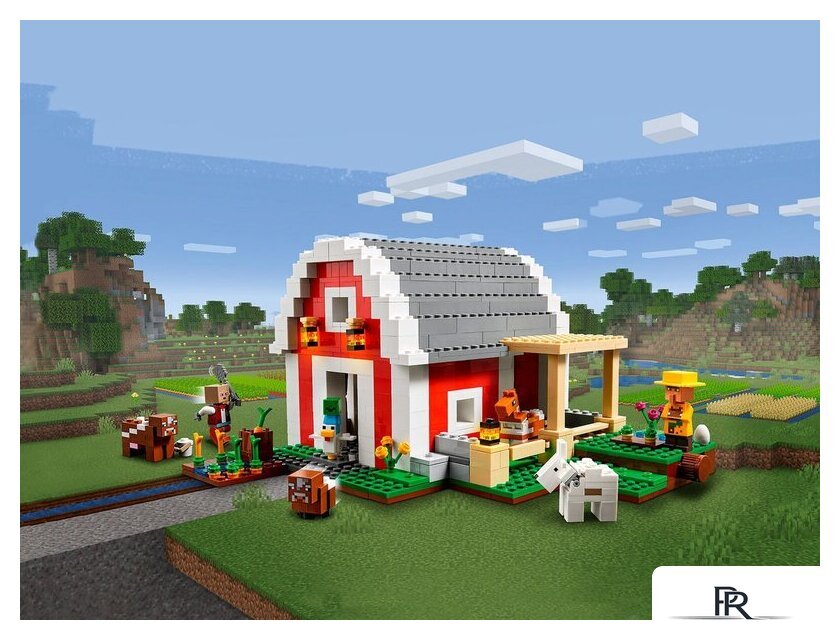 Конструктор LEGO Minecraft 21187 Красный амбар - Изображение №2 — Интернет-магазин ПроЗаказ