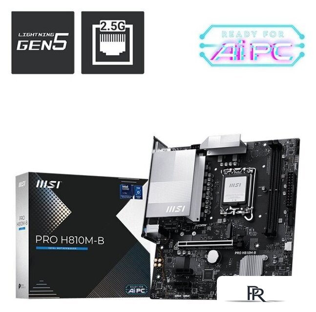 Материнская плата MSI Pro H810M-B - Изображение №5 — Интернет-магазин ПроЗаказ