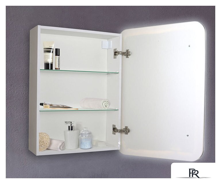  Silver Mirrors Шкаф с зеркалом Фиджи 50x75 LED-00002362 - Изображение №4 — Интернет-магазин ПроЗаказ