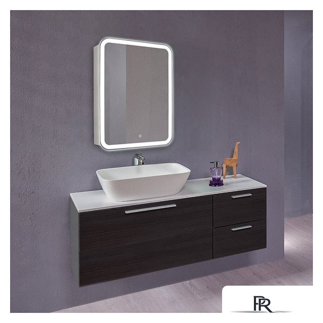  Silver Mirrors Шкаф с зеркалом Фиджи 50x75 LED-00002362 - Изображение №3 — Интернет-магазин ПроЗаказ