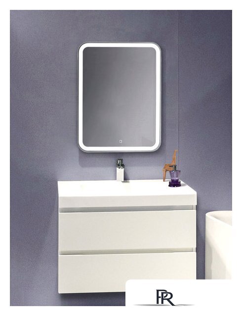  Silver Mirrors Шкаф с зеркалом Фиджи 50x75 LED-00002362 - Изображение №2 — Интернет-магазин ПроЗаказ