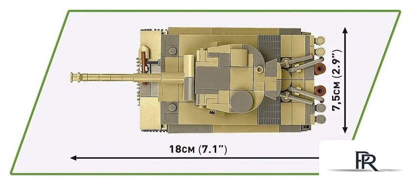 Конструктор Cobi Historical Collection WWII Panzer VI Tiger I no 131 - Изображение №8 — Интернет-магазин ПроЗаказ