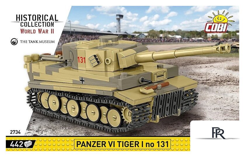 Конструктор Cobi Historical Collection WWII Panzer VI Tiger I no 131 - Изображение №1 — Интернет-магазин ПроЗаказ