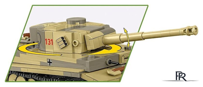 Конструктор Cobi Historical Collection WWII Panzer VI Tiger I no 131 - Изображение №6 — Интернет-магазин ПроЗаказ