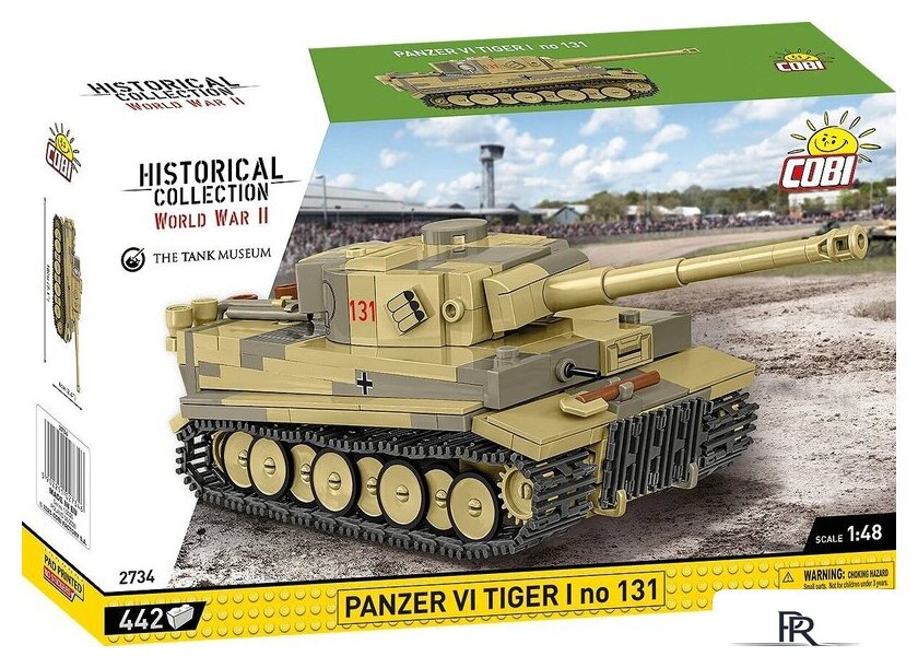 Конструктор Cobi Historical Collection WWII Panzer VI Tiger I no 131 - Изображение №9 — Интернет-магазин ПроЗаказ