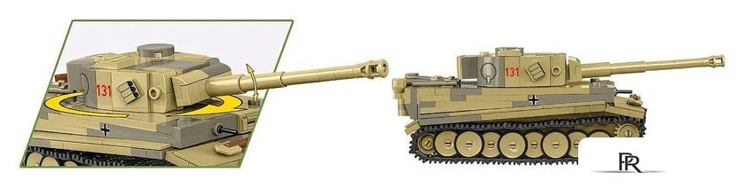 Конструктор Cobi Historical Collection WWII Panzer VI Tiger I no 131 - Изображение №5 — Интернет-магазин ПроЗаказ