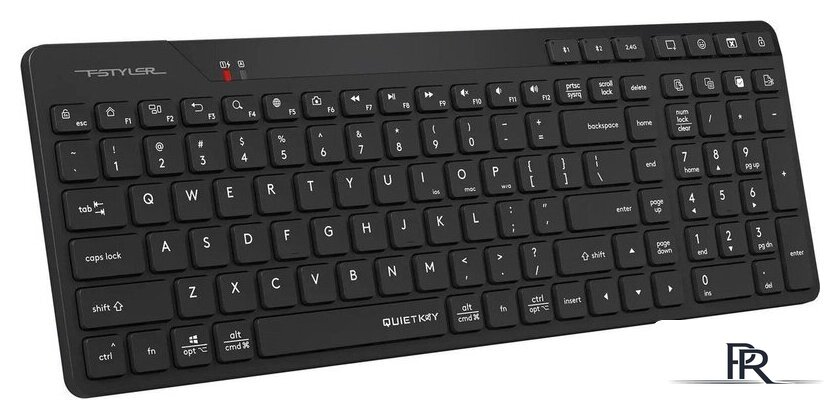 Клавиатура A4Tech Fstyler FBK27C AS (черный) - Изображение №2 — Интернет-магазин ПроЗаказ
