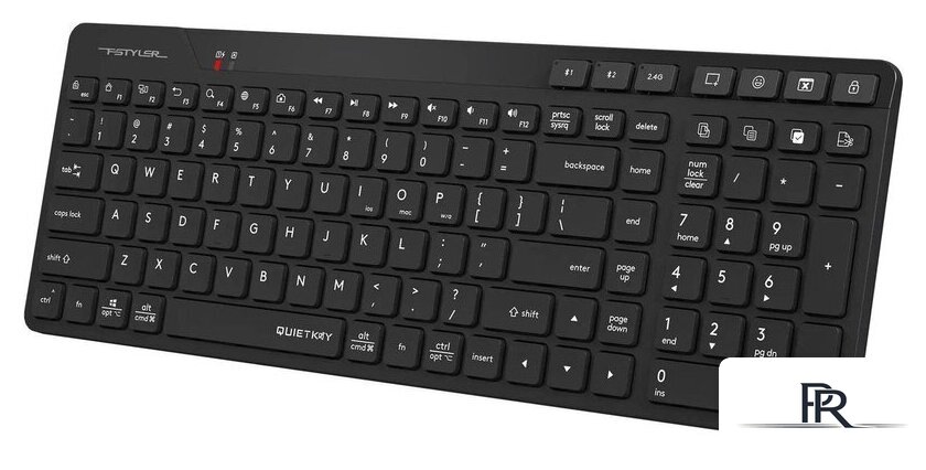 Клавиатура A4Tech Fstyler FBK27C AS (черный) - Изображение №3 — Интернет-магазин ПроЗаказ
