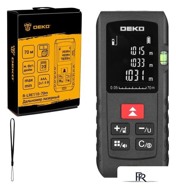 Лазерный дальномер Deko R-LRE110-70m - Изображение №1 — Интернет-магазин ПроЗаказ