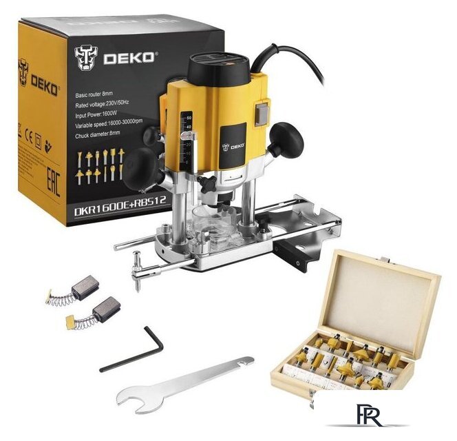 Вертикальный фрезер Deko DKR1600E Set - Изображение №1 — Интернет-магазин ПроЗаказ