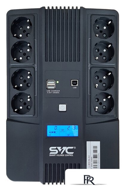Источник бесперебойного питания SVC U-800/BLSC - Изображение №1 — Интернет-магазин ПроЗаказ