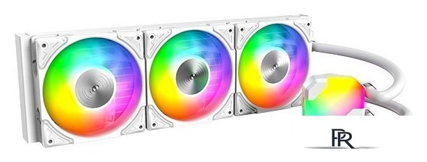 Система жидкостного охлаждения для процессора Montech HyperFlow ARGB 360 (белый) - Изображение №1 — Интернет-магазин ПроЗаказ