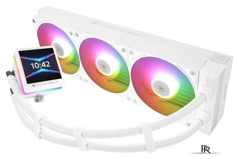 Система жидкостного охлаждения для процессора Thermalright Grand Vision 360 ARGB (белый) - Изображение №3 — Интернет-магазин ПроЗаказ