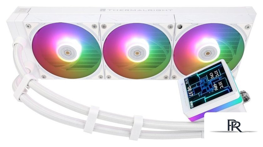 Система жидкостного охлаждения для процессора Thermalright Grand Vision 360 ARGB (белый) - Изображение №5 — Интернет-магазин ПроЗаказ