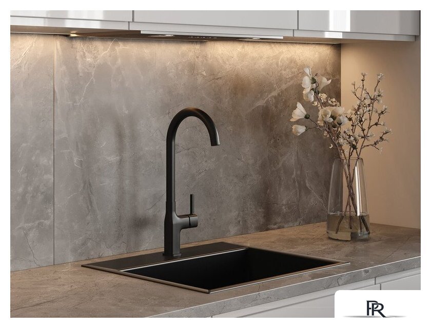 Смеситель Cersanit Elio однорычажный 68261 (черный) - Изображение №8 — Интернет-магазин ПроЗаказ