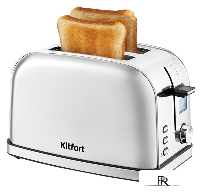 Тостер Kitfort KT-2036-6 (серебристый) - Изображение №1 — Интернет-магазин ПроЗаказ