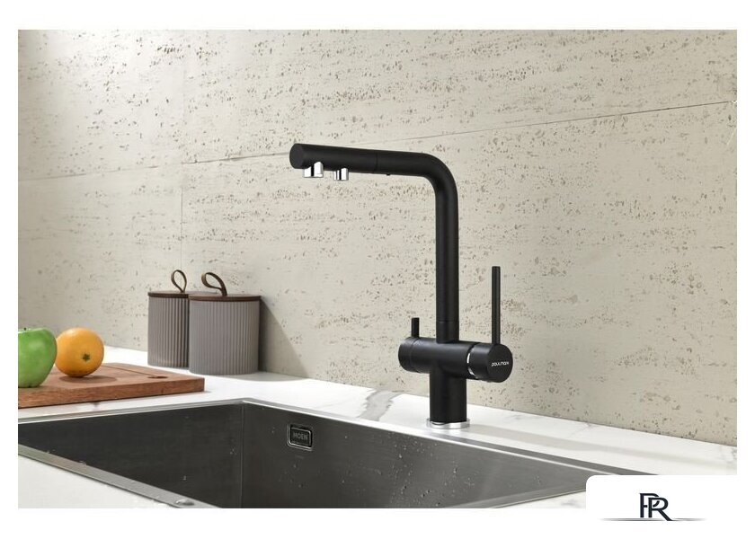 Смеситель Paulmark Serpentine Se213222-418 (черный/черный металлик) - Изображение №2 — Интернет-магазин ПроЗаказ
