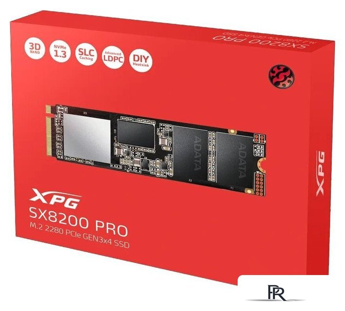 SSD ADATA XPG SX8200 Pro 2TB ASX8200PNP-2TT-C - Изображение №3 — Интернет-магазин ПроЗаказ