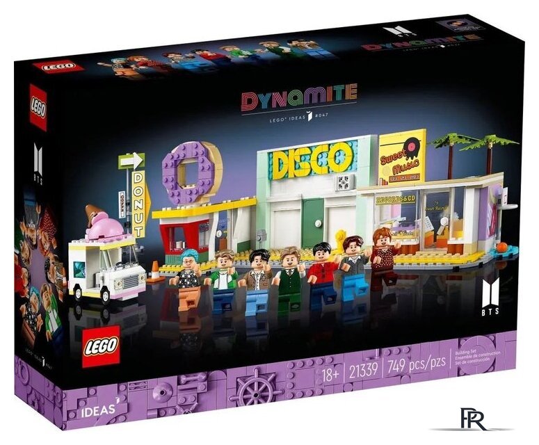 Конструктор LEGO Ideas 21339 BTS Dynamite - Изображение №1 — Интернет-магазин ПроЗаказ