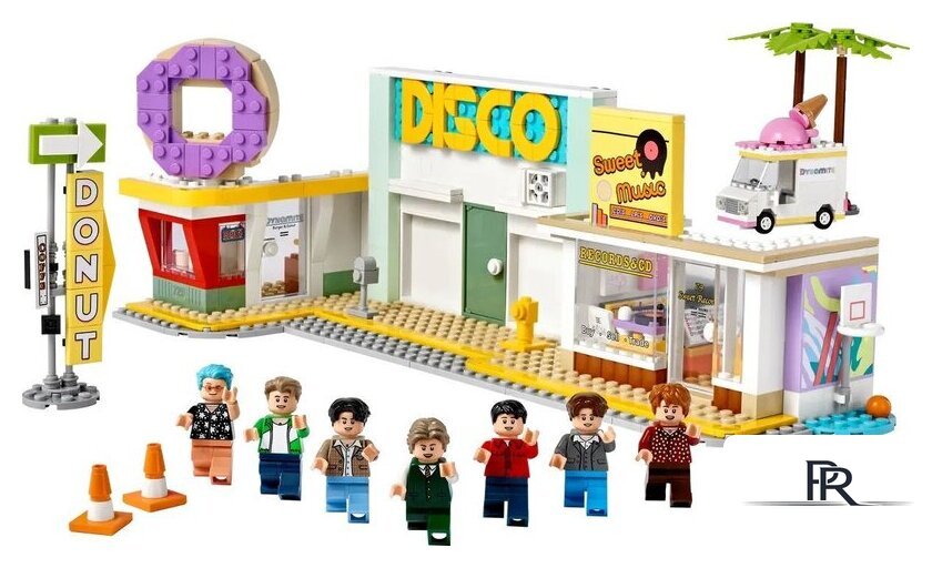 Конструктор LEGO Ideas 21339 BTS Dynamite - Изображение №3 — Интернет-магазин ПроЗаказ