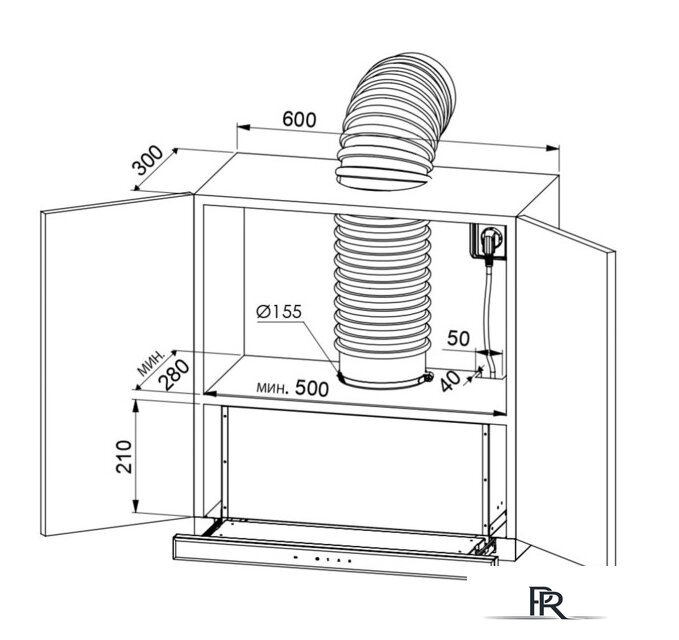 Кухонная вытяжка ZUGEL ZHT652GW - Изображение №2 — Интернет-магазин ПроЗаказ