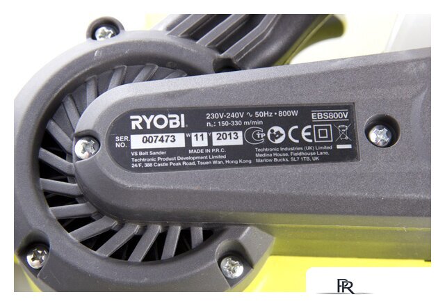 Ленточная шлифмашина Ryobi EBS800V - Изображение №2 — Интернет-магазин ПроЗаказ