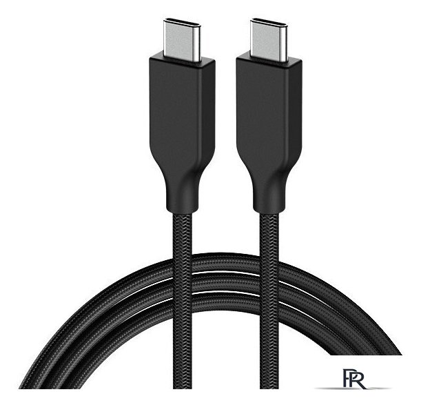 Кабель Genius ACC-C2CC-3A USB Type-C - USB Type-C (1.5 м, черный) - Изображение №1 — Интернет-магазин ПроЗаказ