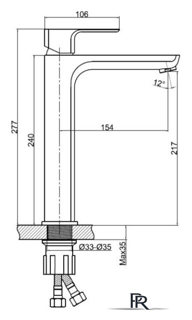 Смеситель Cersanit Geo 63043 - Изображение №2 — Интернет-магазин ПроЗаказ