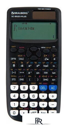 Инженерный калькулятор BRAUBERG SC-991EX-Plus 271726 - Изображение №1 — Интернет-магазин ПроЗаказ