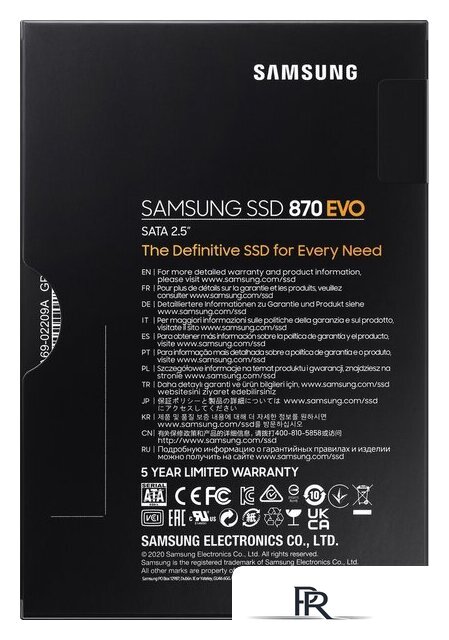 SSD Samsung 870 Evo 2TB MZ-77E2T0BW - Изображение №7 — Интернет-магазин ПроЗаказ