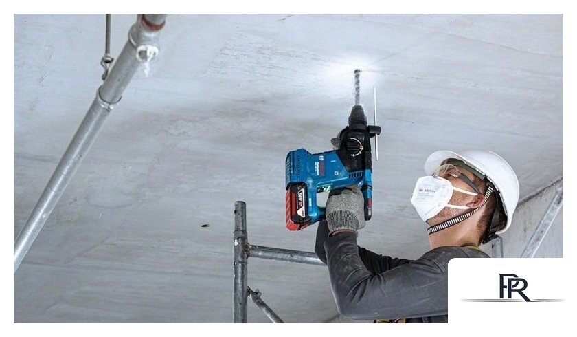 Перфоратор Bosch GBH 187-LI Professional 0611923022 (с 1-им АКБ, кейс) - Изображение №8 — Интернет-магазин ПроЗаказ