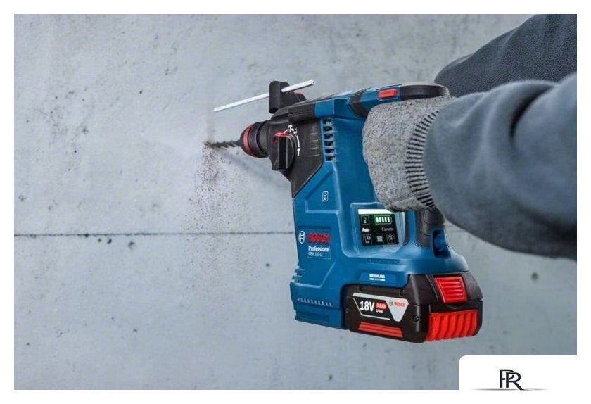 Перфоратор Bosch GBH 187-LI Professional 0611923022 (с 1-им АКБ, кейс) - Изображение №6 — Интернет-магазин ПроЗаказ