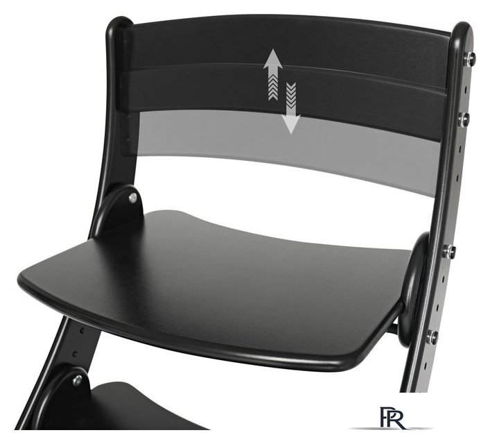 Растущий стул Друг Кузя Растущий Павлин (черный) - Изображение №5 — Интернет-магазин ПроЗаказ