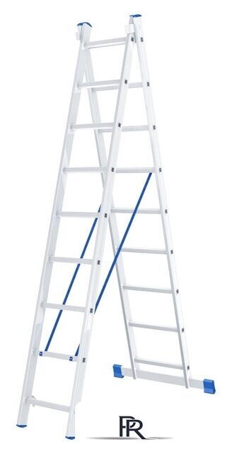 Лестница-стремянка СибрТех 97909 2x9 ступеней - Изображение №1 — Интернет-магазин ПроЗаказ
