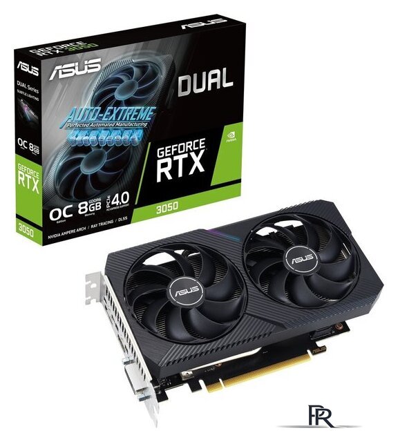 Видеокарта ASUS Dual GeForce RTX 3050 V2 OC Edition 8GB GDDR6 DUAL-RTX3050-O8G-V2 - Изображение №12 — Интернет-магазин ПроЗаказ