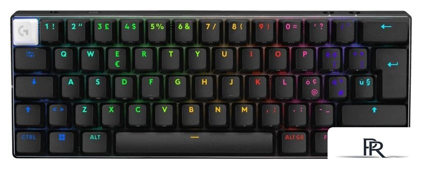 Клавиатура Logitech G Pro X 60 Lightspeed GL Tactile 920-011911 (черный, нет кириллицы) - Изображение №1 — Интернет-магазин ПроЗаказ