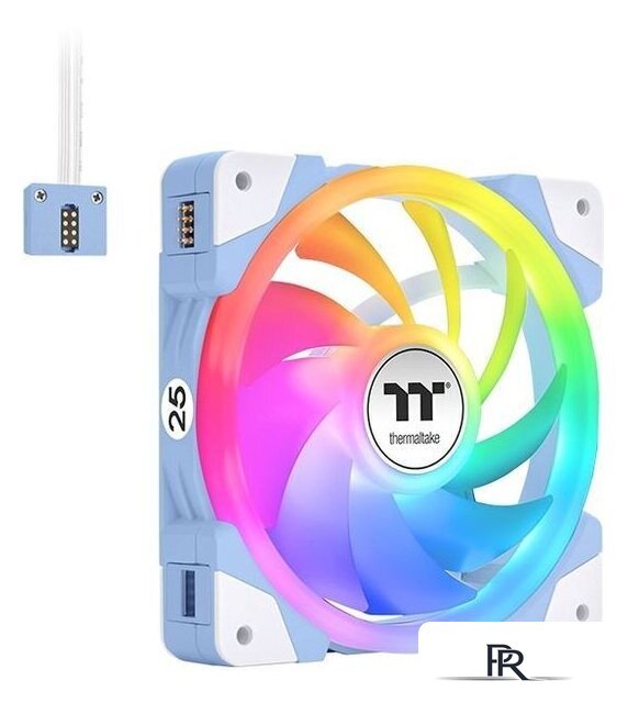 Комплект вентиляторов для корпуса Thermaltake Swafan EX14 ARGB Hydrangea Blue TT Premium Edition 3-Fan Pack CL-F184-PL14BU-A - Изображение №2 — Интернет-магазин ПроЗаказ