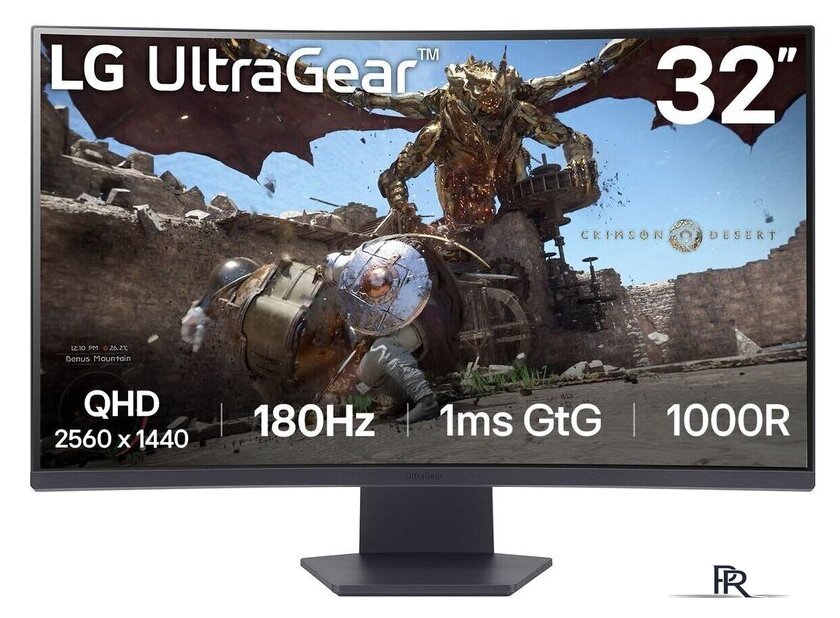 Игровой монитор LG UltraGear 32GS60QC-B - Изображение №1 — Интернет-магазин ПроЗаказ