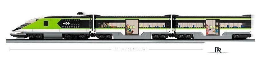 Конструктор LEGO City 60337 Пассажирский поезд-экспресс - Изображение №9 — Интернет-магазин ПроЗаказ