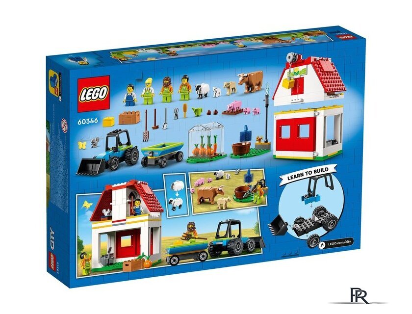 Конструктор LEGO City 60346 Ферма и амбар с животными - Изображение №6 — Интернет-магазин ПроЗаказ