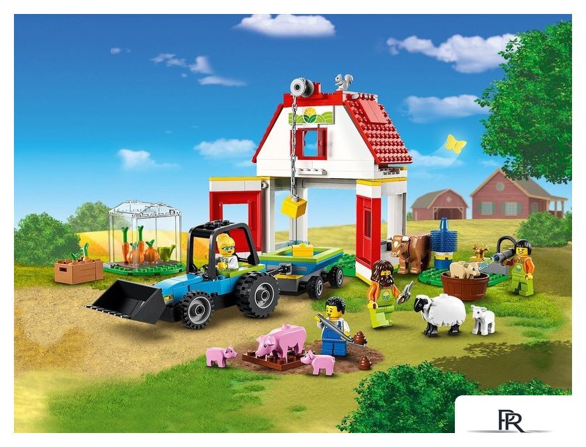 Конструктор LEGO City 60346 Ферма и амбар с животными - Изображение №3 — Интернет-магазин ПроЗаказ
