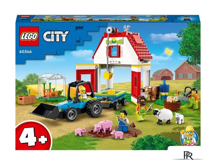 Конструктор LEGO City 60346 Ферма и амбар с животными - Изображение №10 — Интернет-магазин ПроЗаказ