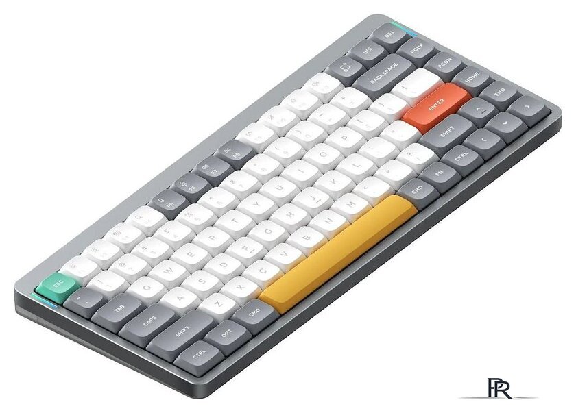 Клавиатура NuPhy Air75 V2 Lunar Gray (NuPhy Low Profile Cowberry, нет кириллицы) - Изображение №1 — Интернет-магазин ПроЗаказ