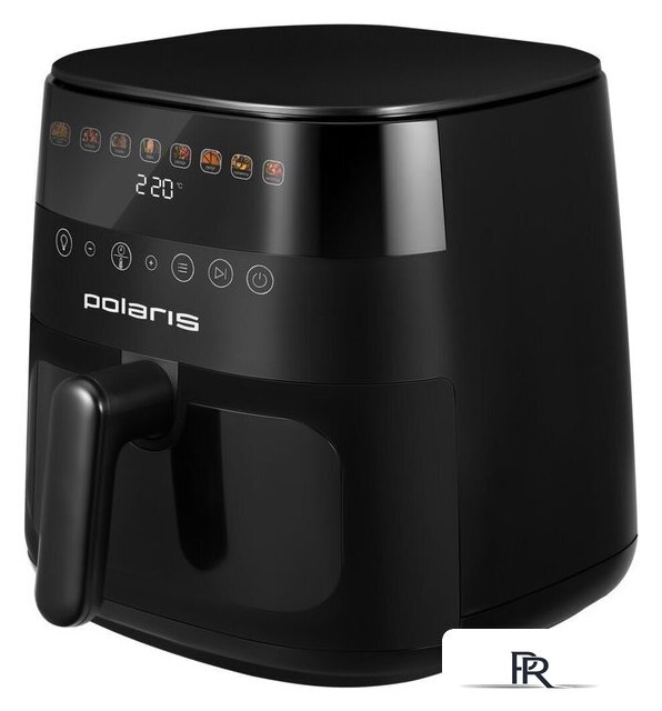 Аэрогриль (аэрофритюрница) Polaris PAF 8003W Wi-Fi IQ Home (черный) - Изображение №2 — Интернет-магазин ПроЗаказ