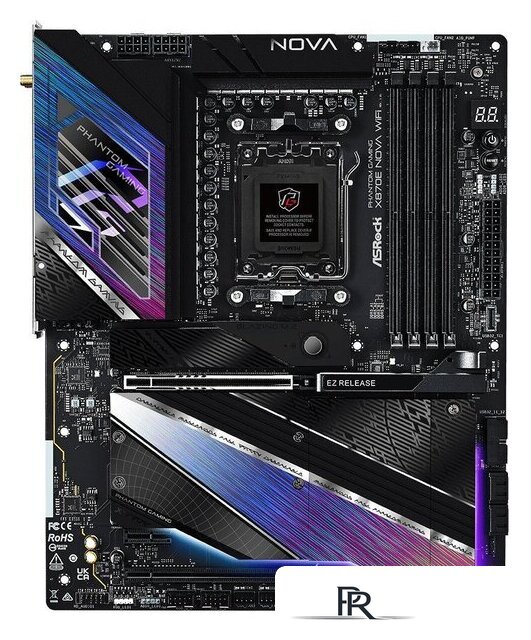 Материнская плата ASRock X870E Nova WiFi - Изображение №1 — Интернет-магазин ПроЗаказ